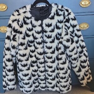 Forever 21 Monochrome Patterned Jacket Not For Sale